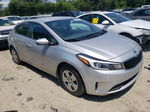 2018 Kia Forte Lx Silver vin: 3KPFK4A71JE235507