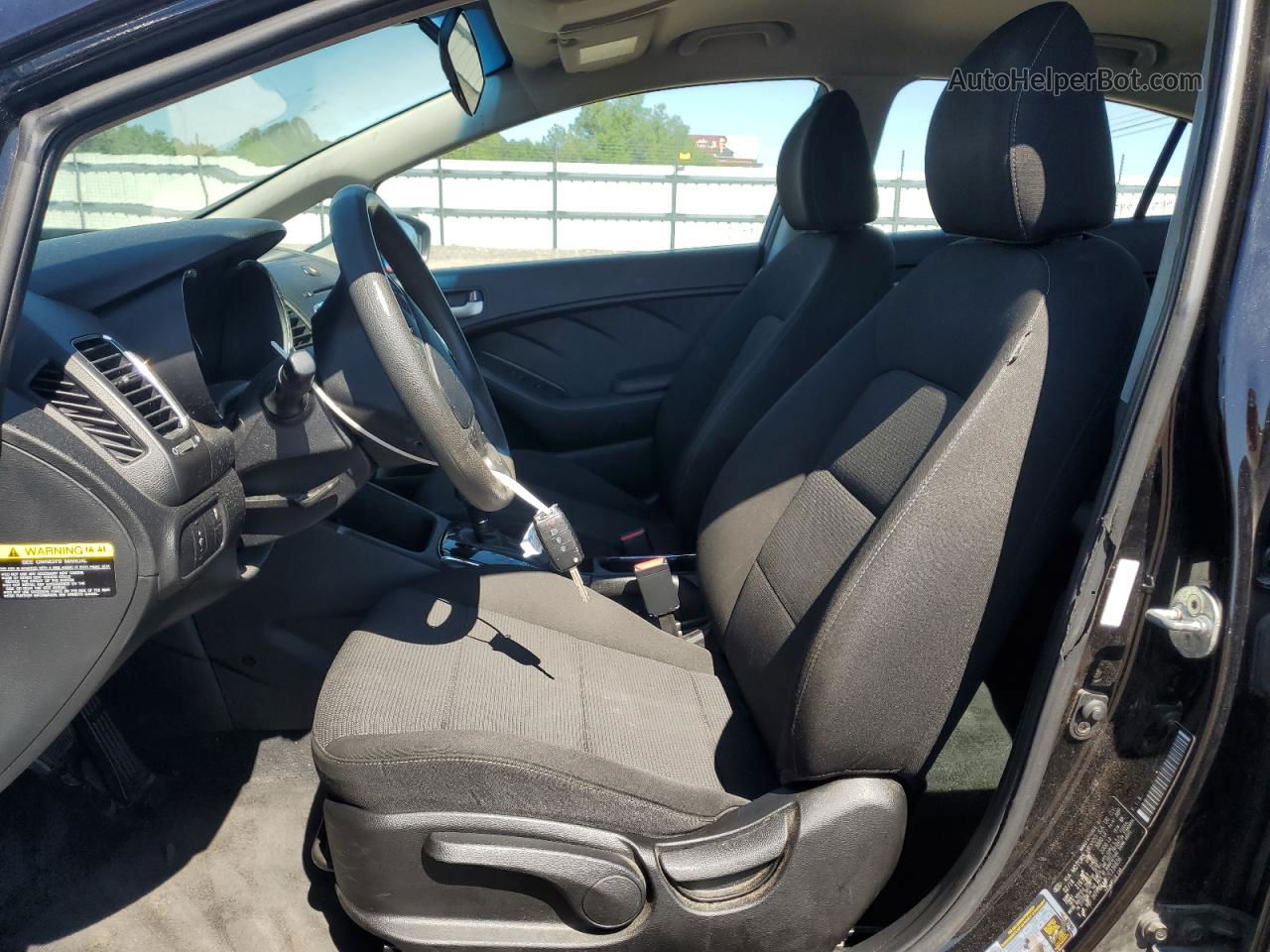 2018 Kia Forte Lx Черный vin: 3KPFK4A71JE236656