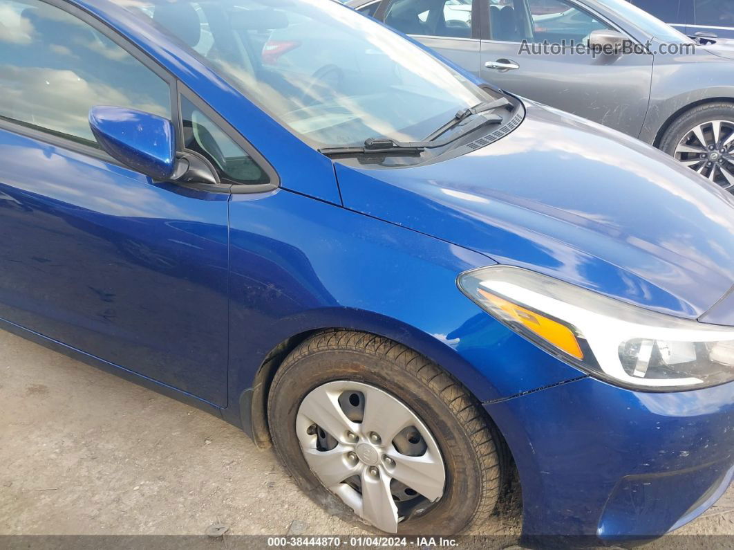 2018 Kia Forte Lx Blue vin: 3KPFK4A71JE240223