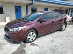 2018 Kia Forte Lx Burgundy vin: 3KPFK4A71JE258821