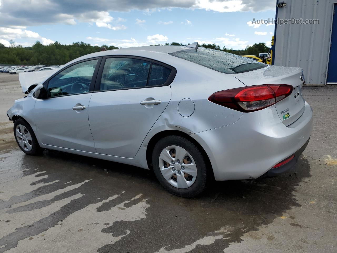 2018 Kia Forte Lx Silver vin: 3KPFK4A71JE269530