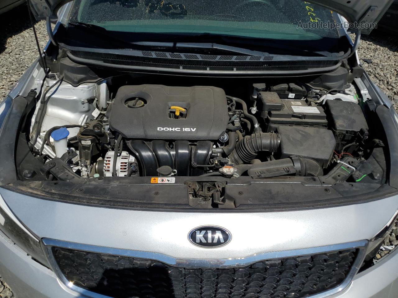 2018 Kia Forte Lx Серый vin: 3KPFK4A71JE272640