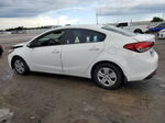 2017 Kia Forte Lx White vin: 3KPFK4A72HE017571