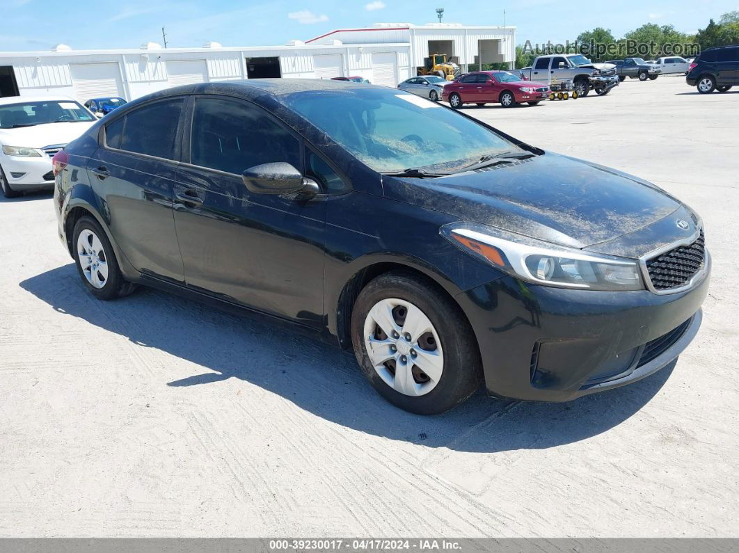 2017 Kia Forte Lx Black vin: 3KPFK4A72HE018915