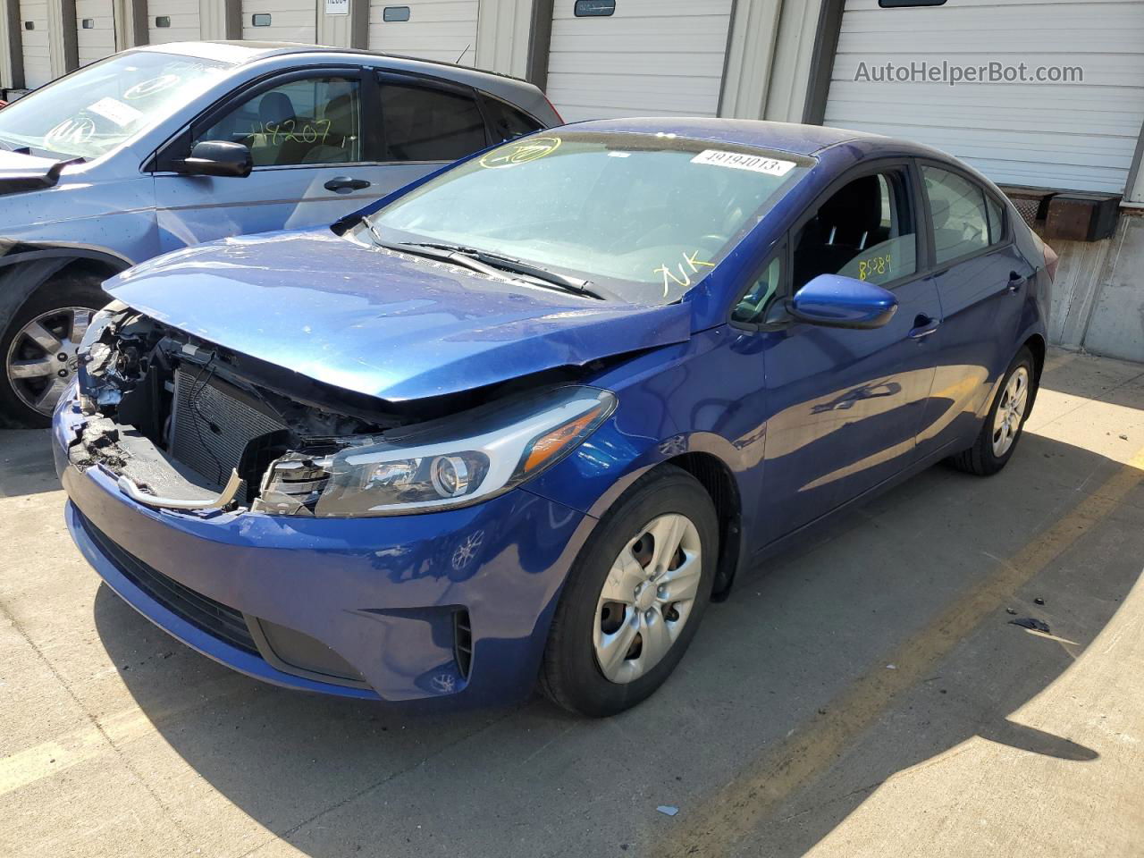 2017 Kia Forte Lx Blue vin: 3KPFK4A72HE034807