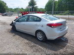 2017 Kia Forte Lx Silver vin: 3KPFK4A72HE039618