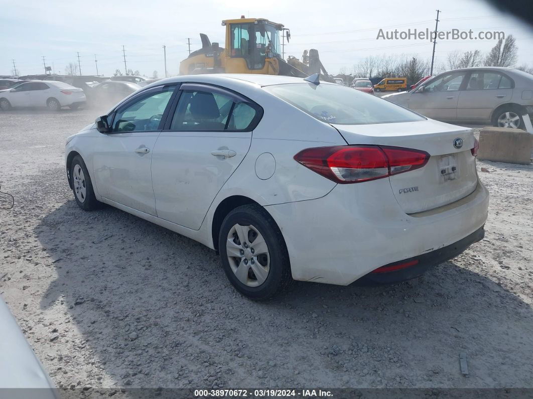 2017 Kia Forte Lx Белый vin: 3KPFK4A72HE063868