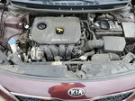 2017 Kia Forte Lx Maroon vin: 3KPFK4A72HE064258