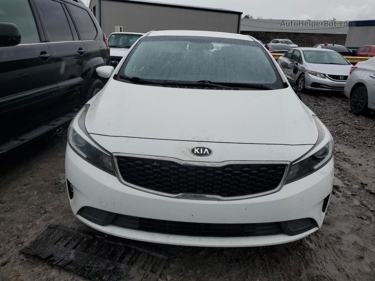 2017 Kia Forte Lx Белый vin: 3KPFK4A72HE078841