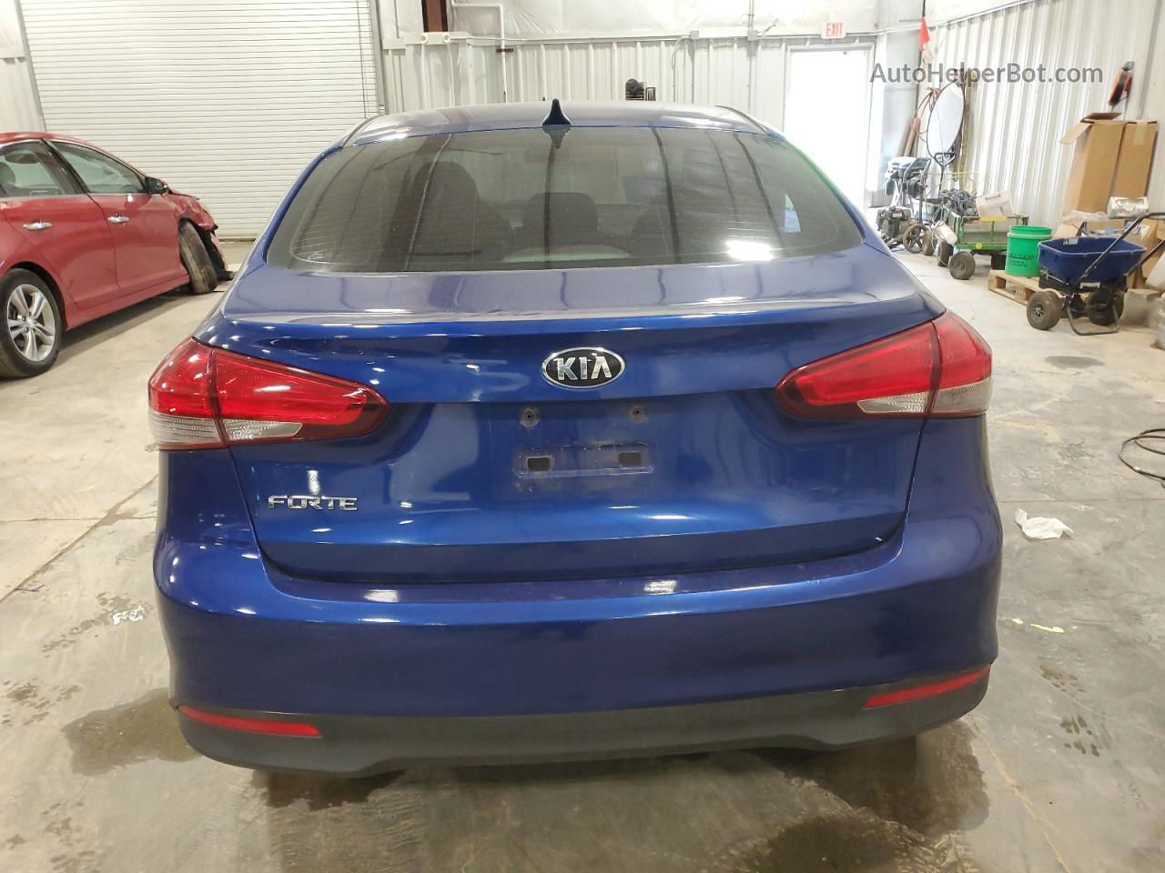 2017 Kia Forte Lx Blue vin: 3KPFK4A72HE093596