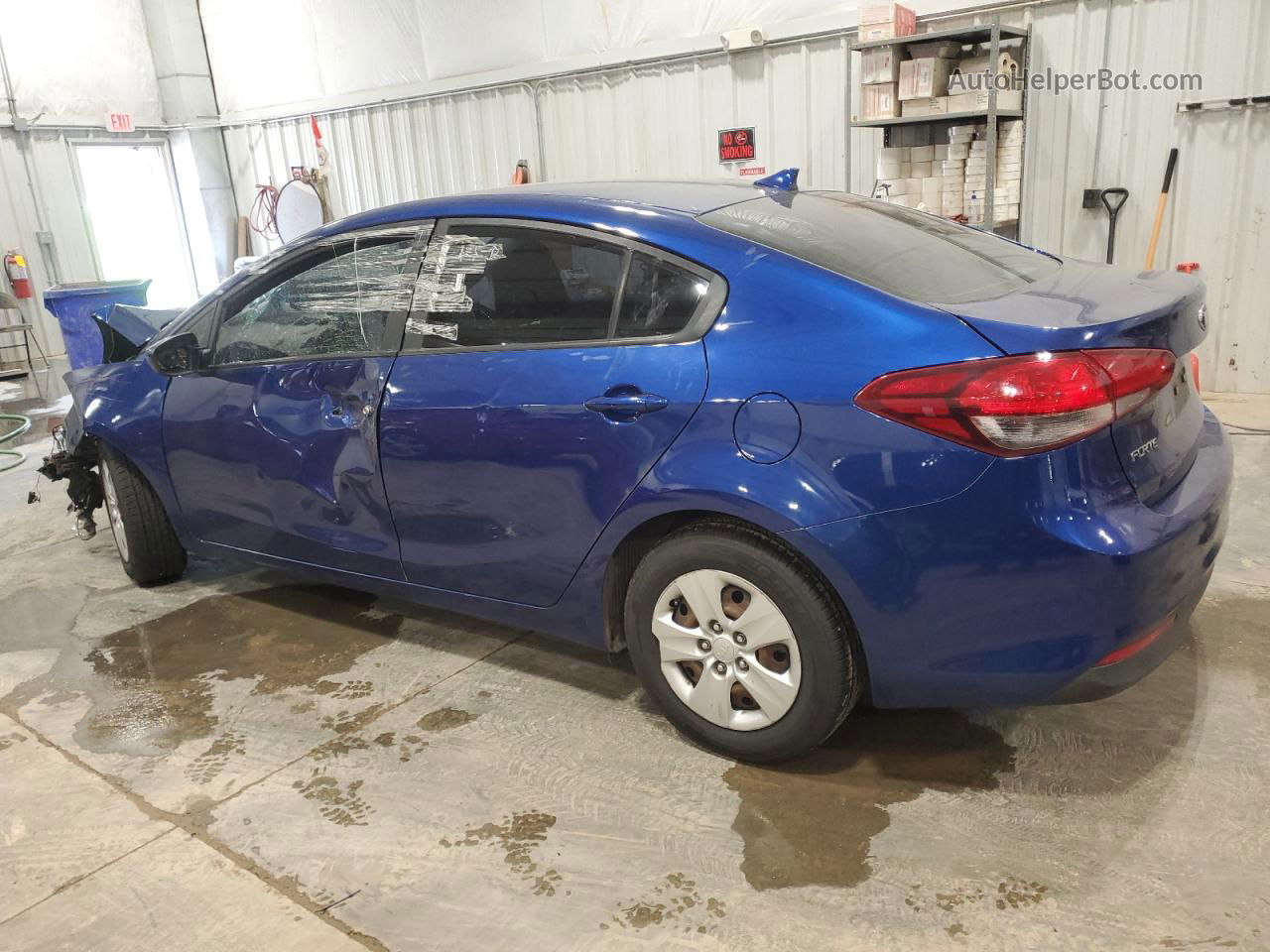 2017 Kia Forte Lx Blue vin: 3KPFK4A72HE093596