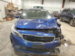 2017 Kia Forte Lx Blue vin: 3KPFK4A72HE093596