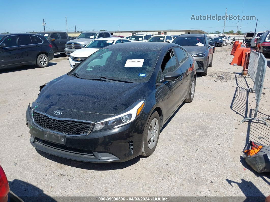 2017 Kia Forte Lx Black vin: 3KPFK4A72HE124345