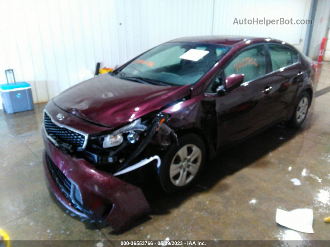 2018 Kia Forte Lx Purple vin: 3KPFK4A72JE174619