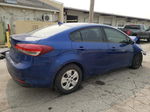 2018 Kia Forte Lx Blue vin: 3KPFK4A72JE184602