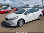 2018 Kia Forte Lx White vin: 3KPFK4A72JE191954