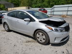 2018 Kia Forte Lx Silver vin: 3KPFK4A72JE217680