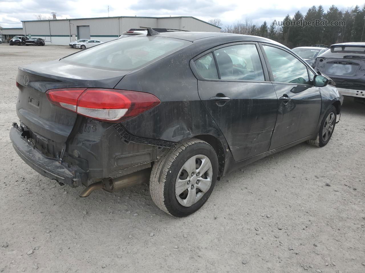 2018 Kia Forte Lx Black vin: 3KPFK4A72JE222586