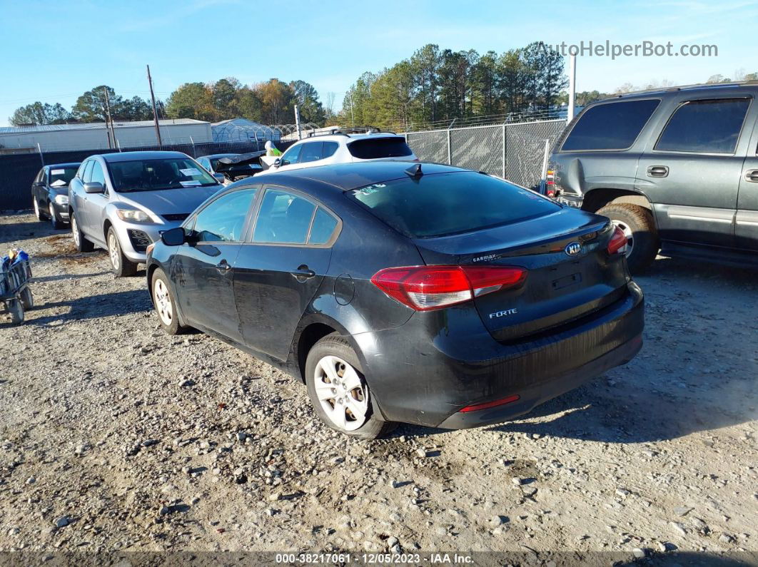 2018 Kia Forte Lx Черный vin: 3KPFK4A72JE229229