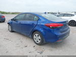 2018 Kia Forte Lx Blue vin: 3KPFK4A72JE229800