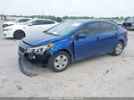 2018 Kia Forte Lx Blue vin: 3KPFK4A72JE229800