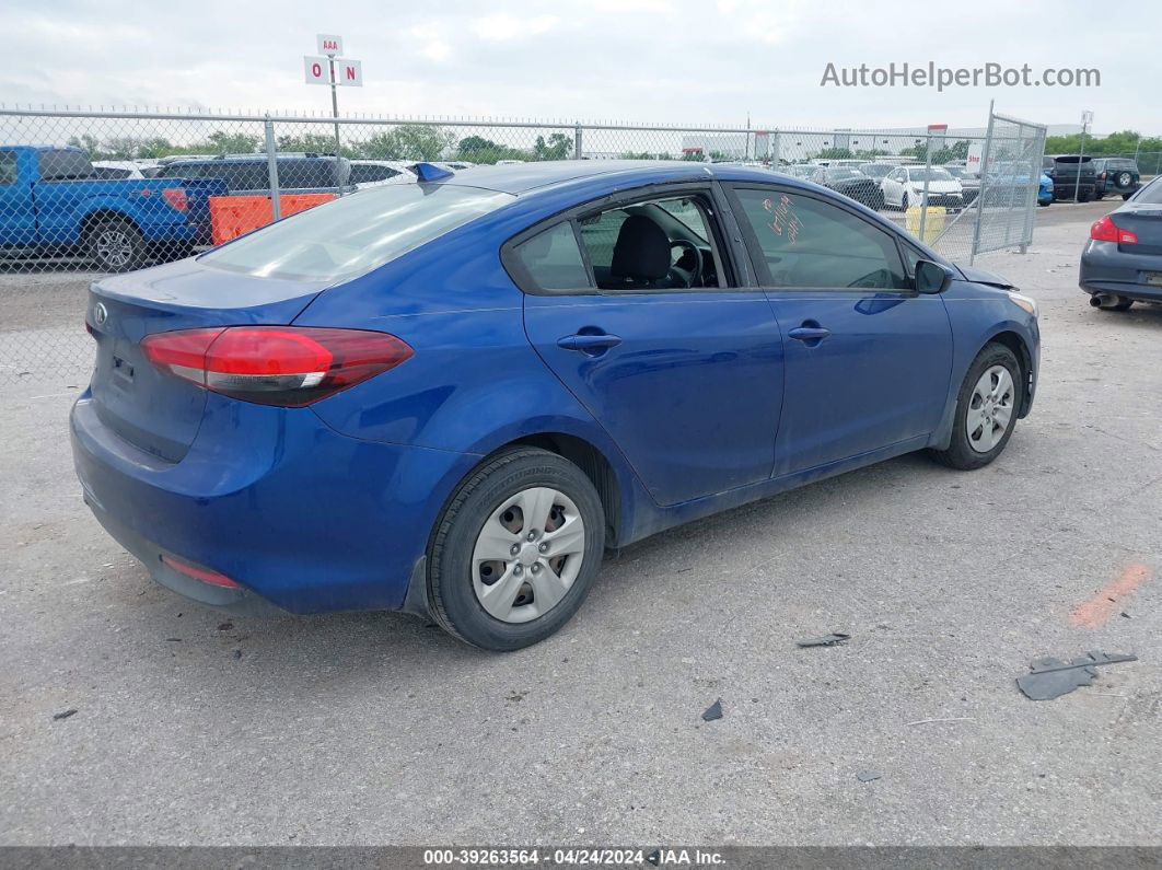 2018 Kia Forte Lx Blue vin: 3KPFK4A72JE229800