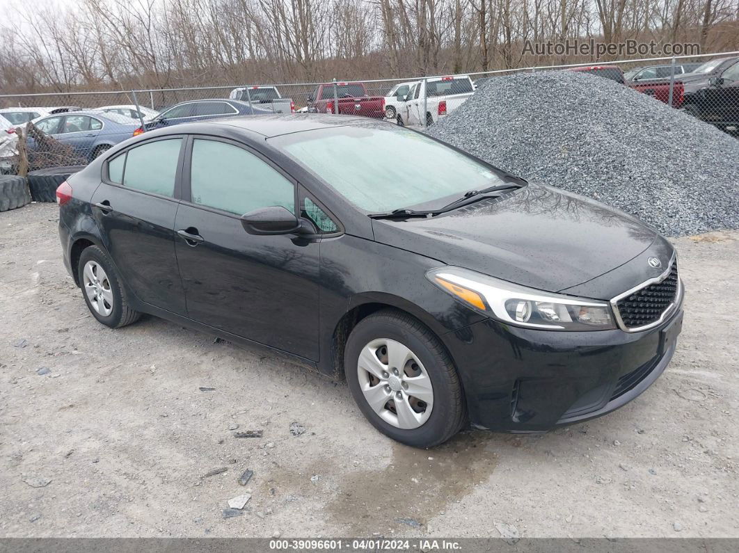 2018 Kia Forte Lx Черный vin: 3KPFK4A72JE237413