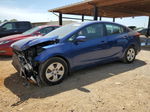 2018 Kia Forte Lx Синий vin: 3KPFK4A72JE238383