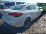 2018 Kia Forte Lx White vin: 3KPFK4A72JE247746