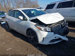 2018 Kia Forte Lx White vin: 3KPFK4A72JE247746