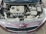 2018 Kia Forte Lx Maroon vin: 3KPFK4A72JE251098