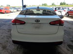 2017 Kia Forte Lx White vin: 3KPFK4A73HE012363