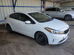 2017 Kia Forte Lx White vin: 3KPFK4A73HE012363