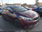 2017 Kia Forte Lx Бордовый vin: 3KPFK4A73HE012475