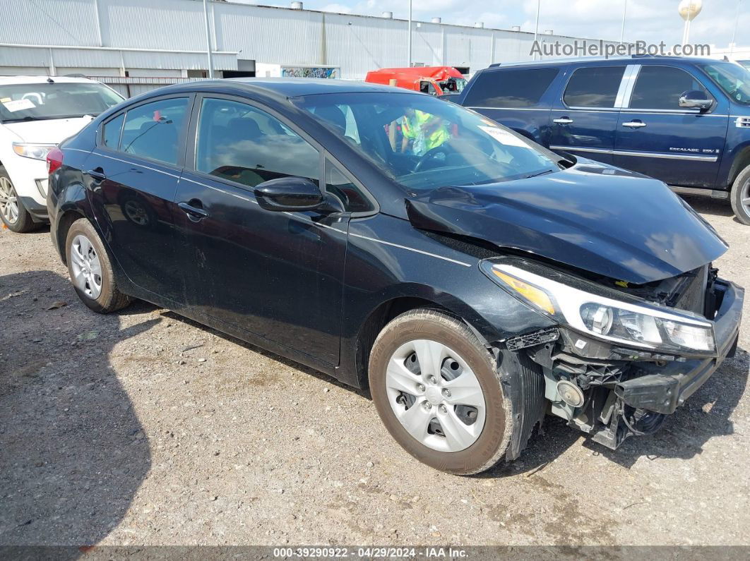 2017 Kia Forte Lx Black vin: 3KPFK4A73HE031026