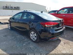 2017 Kia Forte Lx Black vin: 3KPFK4A73HE031026