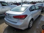 2017 Kia Forte Lx Silver vin: 3KPFK4A73HE073034