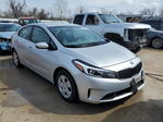 2017 Kia Forte Lx Silver vin: 3KPFK4A73HE073034