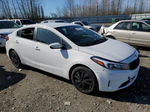 2017 Kia Forte Lx White vin: 3KPFK4A73HE159413