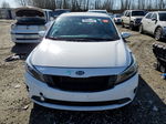 2017 Kia Forte Lx White vin: 3KPFK4A73HE159413