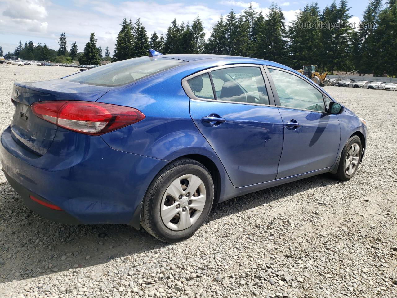 2018 Kia Forte Lx Blue vin: 3KPFK4A73JE168148