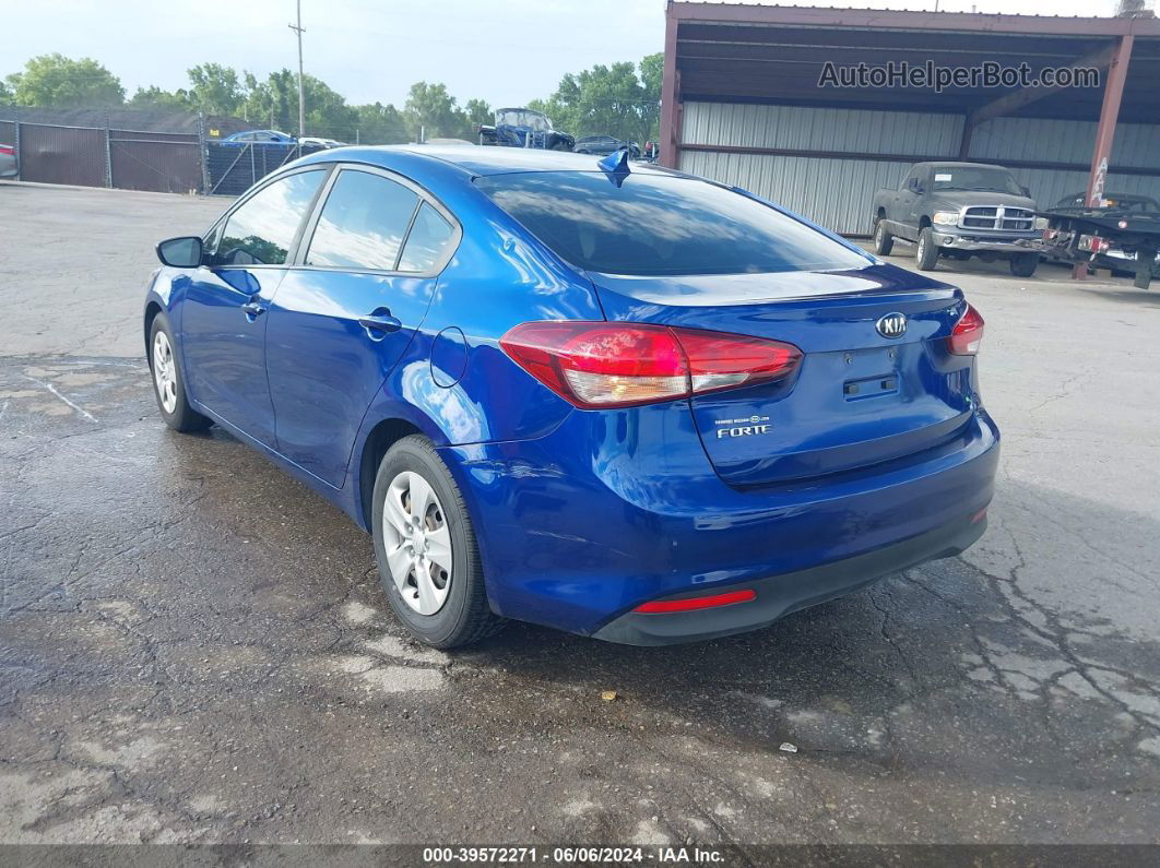 2018 Kia Forte Lx Blue vin: 3KPFK4A73JE168263