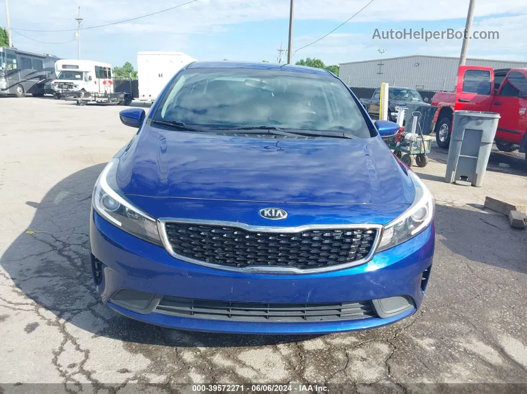 2018 Kia Forte Lx Blue vin: 3KPFK4A73JE168263