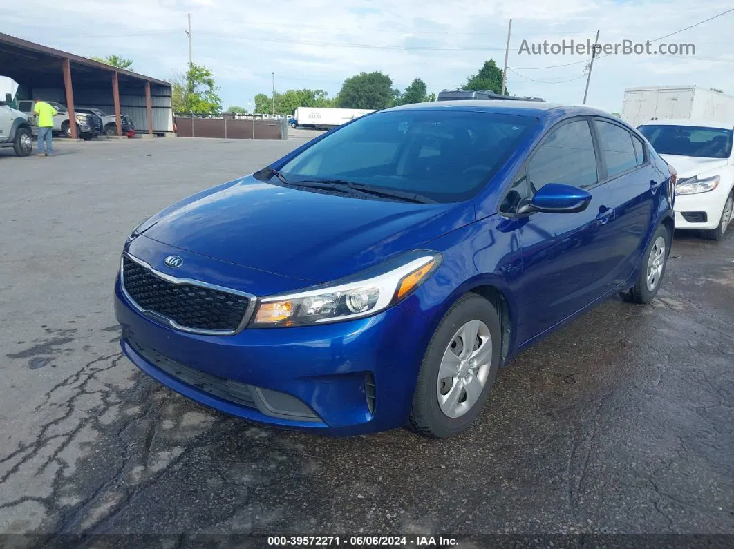 2018 Kia Forte Lx Blue vin: 3KPFK4A73JE168263