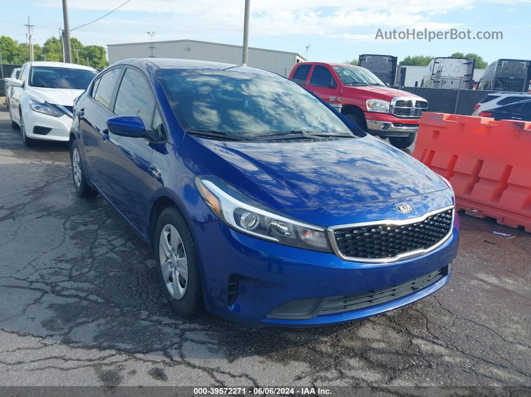 2018 Kia Forte Lx Blue vin: 3KPFK4A73JE168263