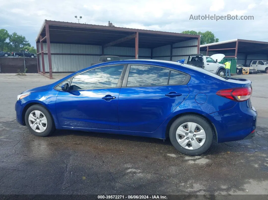 2018 Kia Forte Lx Blue vin: 3KPFK4A73JE168263