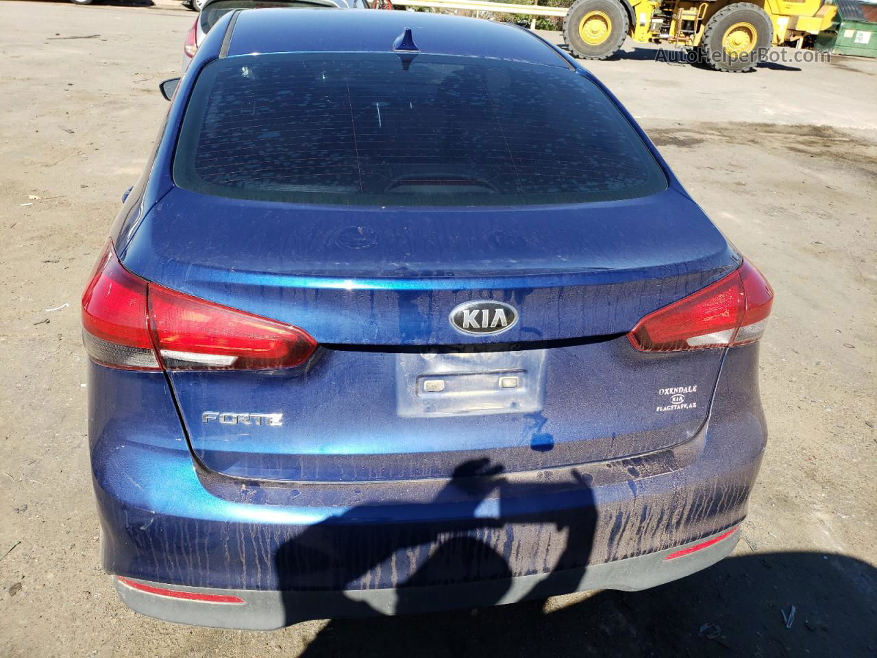 2018 Kia Forte Lx Синий vin: 3KPFK4A73JE179943