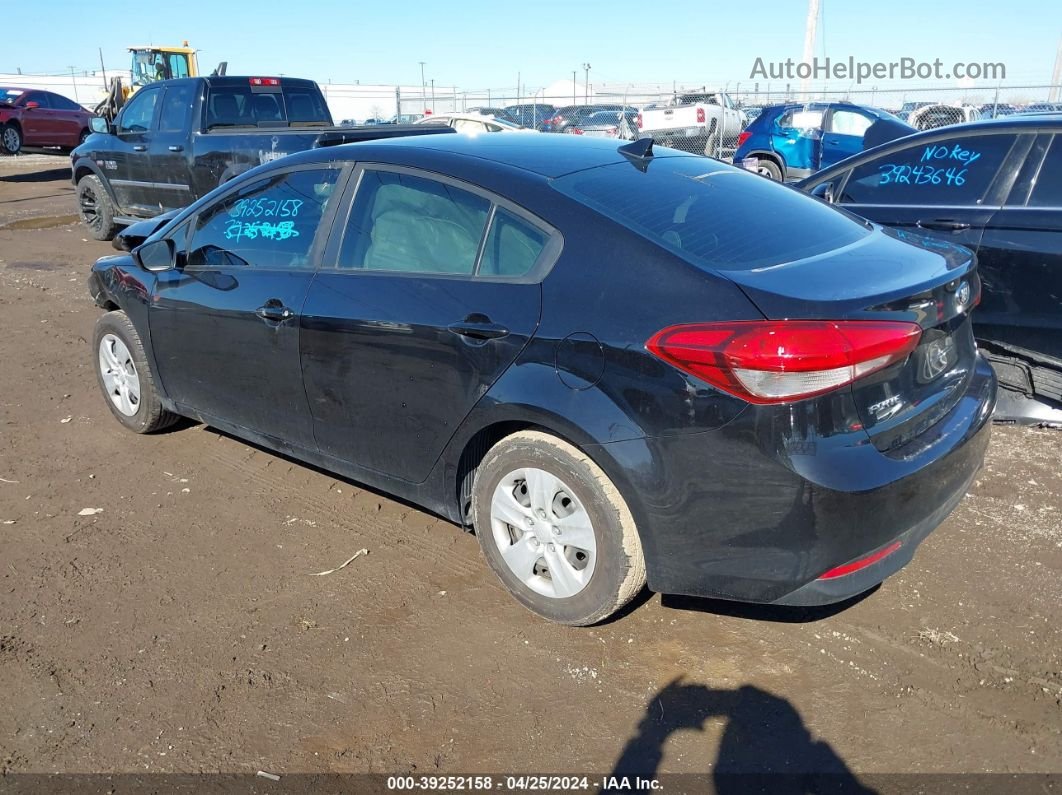 2018 Kia Forte Lx Black vin: 3KPFK4A73JE242295