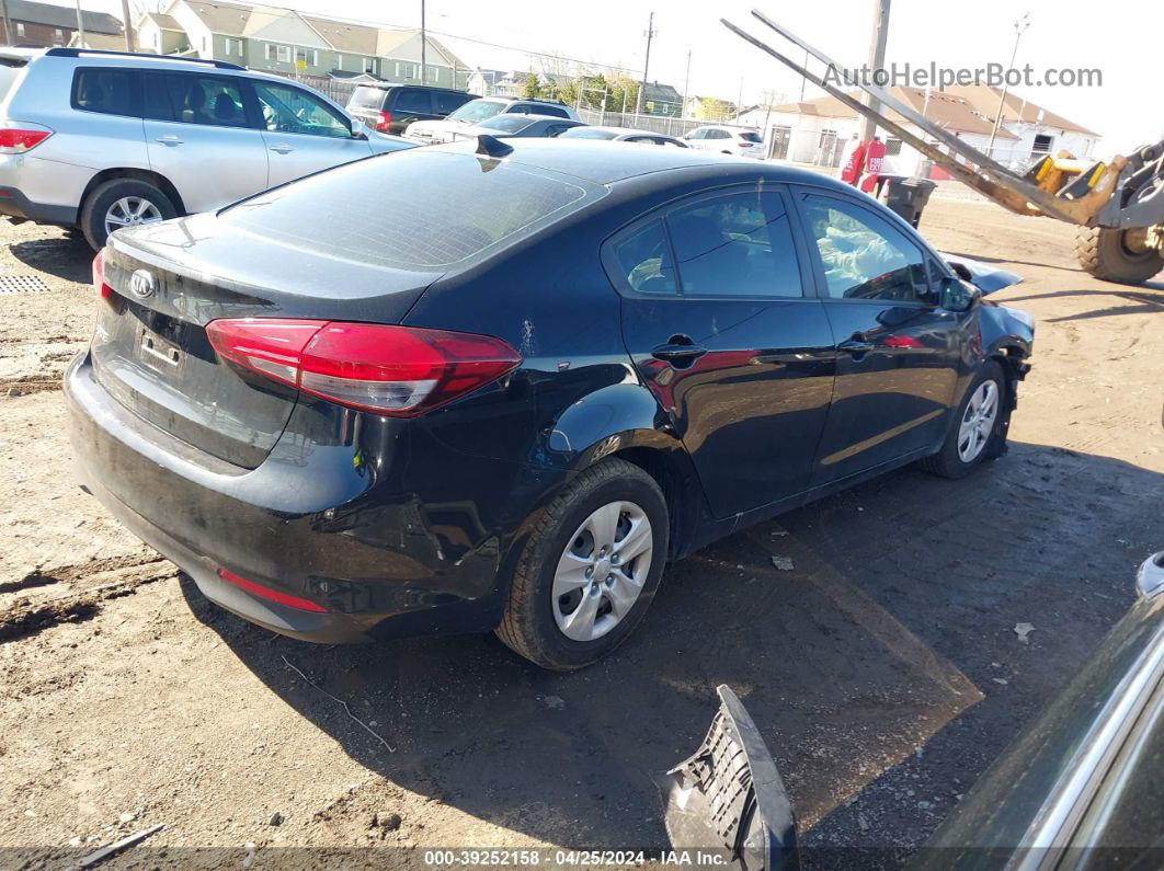 2018 Kia Forte Lx Black vin: 3KPFK4A73JE242295