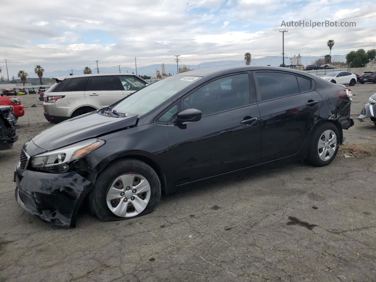 2018 Kia Forte Lx Black vin: 3KPFK4A73JE251658